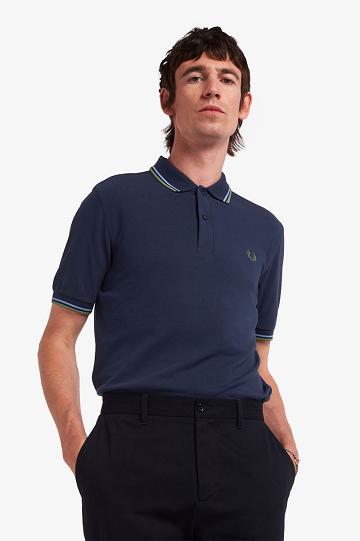 Dark Grey Fred Perry M3600 Men's Polo Shirts | PH 1412ILHS